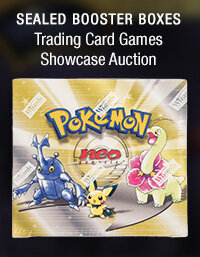 February 5 Sealed Booster Boxes Trading Card Games Showcase Auction
