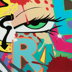 Crash (John Matos) (b. 1961) Clockin', 2022