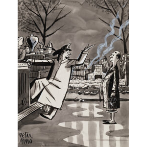 Peter Arno (American, 1904-1968) Just Give Us A Ring, New Yorker cartoon, June 17, 1939