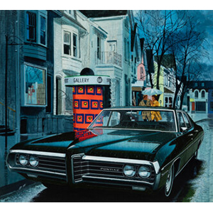 Arthur 'Art' Fitzpatrick (American, 1919-2015) & Van Kaufman (American, 1918-1995) Bonneville, Pontiac Wide-Track adverti