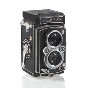 Bunny Yeager's Rolleiflex 3.5 Twin-Lens-Reflex Camera Braunschweig, Germany, circa 1950