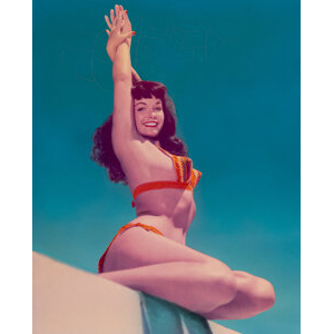 Bunny Yeager (American, 1929-2014) Bettie Page, circa 1954