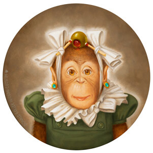 Donald Roller Wilson (b. 1938) Cookie... Seen Here; All Things Existing in Her Mind as Grains of Mustard Seeds; Compacted; and Ready to be Watered..., 2025