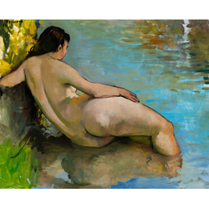 Barnaby Fitzgerald (American, b. 1953) Bather, 1989