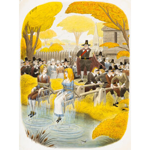 Richard Taylor (American, 1902-1970) I Always Like a Shower Afterwards Anyway..., Playboy cartoon, November 1966