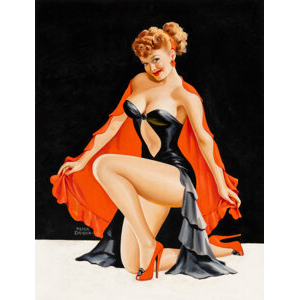 Peter Driben (American, 1902-1968) Sweet & Sultry, Beauty Parade pulp magazine cover, April 1948