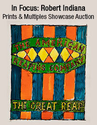 February 12 In Focus: Robert Indiana Prints & Multiples Showcase Auction