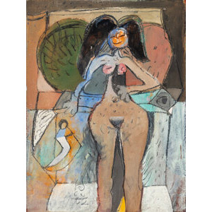 Roger von Gunten (b. 1933) Desnudo, 1962