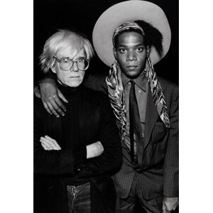 Wolfgang Wesener (German/American, b. 1960) Andy Warhol and Jean-Michel Basquiat, 1986