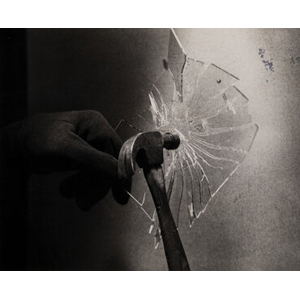 Dr. Harold Eugene Edgerton (American, 1903-1990) Hammer Breaking Glass, 1933
