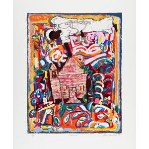 David Driskell (b. 1931) Echoes, 1996