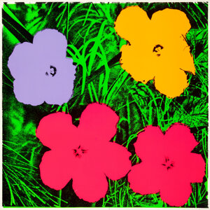 Andy Warhol (1928-1987) One Work, from Flowers, 1970