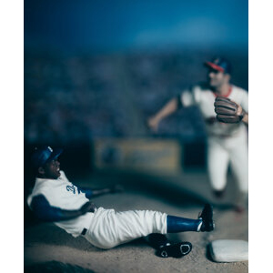 David Levinthal (American, b. 1949) Jackie Robinson, Brooklyn Dodgers (from Baseball series), 2004