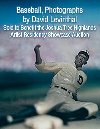 March 11 Baseball, Photographs by David Levinthal, Sold to Benefit the Joshua Tree Highlands Artist Residency  Showcase Auction
