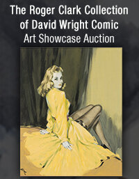 March 5 The Roger Clark Collection of David Wright Comic Art Showcase Auction