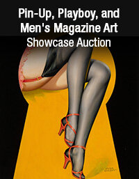 March 2 Pin-Up, Playboy, and Men's Magazine Art Showcase Auction