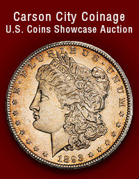 March 16 Carson City Coinage US Coins Showcase Auction