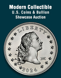 March 9 Modern Collectible US Coins & Bullion Showcase Auction