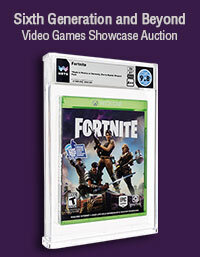 March 5 Sixth Generation and Beyond Video Games Showcase Auction