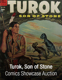 March 19 Turok, Son of Stone Comics Showcase Auction
