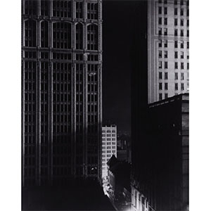 Edward Steichen (American, 1879-1973) Sunday Night, 40th Street, New York, 1925