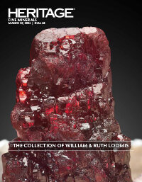 March 20 The Collection of William and Ruth Loomis Fine Minerals Signature Auction