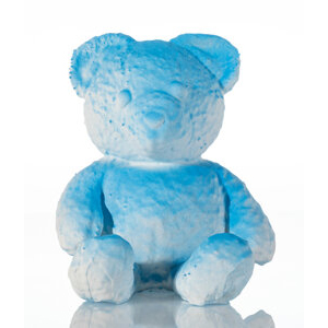 Daniel Arsham (b. 1980) Cracked Bear (Blue), 2018