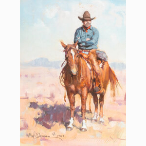 Melvin Charles Warren (American, 1920-1995) On Watch, 1983