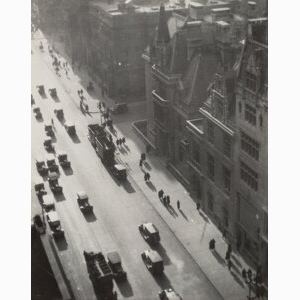 Ralph Steiner (American, 1899-1986) Misty Day on Fifth Avenue, circa 1923