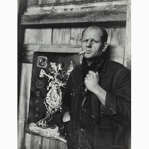 Arnold Newman (American, 1918-2006) Jackson Pollock, Springs, Long Island, New York, 1949
