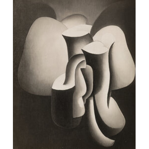 Charles Sheeler (American, 1883-1965) 'Flower Forms', 1919