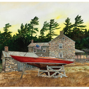 Peter Sculthorpe (American, b. 1948) The Red Finn, 2005