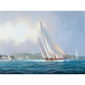 Timothy H. Thompson (American, b. 1951) Sumuram Departs Camden Maine