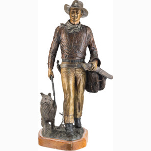 David Manuel (American, b. 1940) John Wayne, Hondo Lane & Sam, 1986