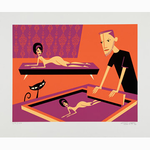 SHAG (b. 1962) Behind The Screen, 2005