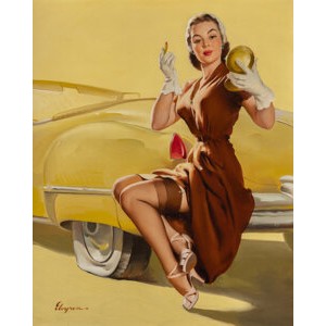 Gil Elvgren (American, 1914-1980) Jill Needs Jack, 1950