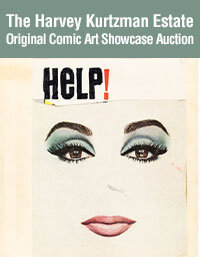 April 23 The Harvey Kurtzman Estate Original Comic Art Showcase Auction