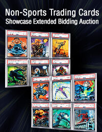 April 16 Non-Sports Trading Cards Showcase Extended Bidding Auction