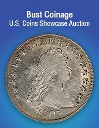 April 13 Bust Coinage US Coins Showcase Auction