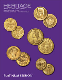April 29 - 30 CSNS World & Ancient Coins Platinum Session and Signature Auction