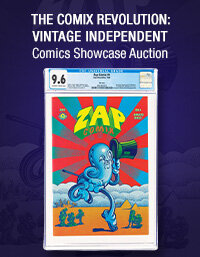 April 16 The Comix Revolution: Vintage Independent Comics Showcase Auction