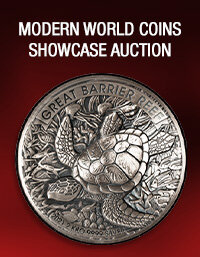 April 26 Modern World Coin Showcase Auction