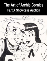 April 9 The Art of Archie Comics Part X Showcase Auction