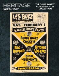 April 10 Concert Posters Signature Auction