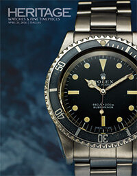 April 24 Watches & Fine Timepieces Signature Auction
