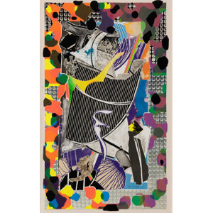 Frank Stella (1936-2024) The Battering Ram, from Moby Dick Deckle Edges, 1993