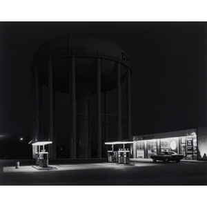 George Tice (American, 1938-2025) Petit's Mobil Station, Cherry Hill, New Jersey, 1974