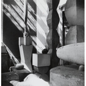 Reginald Pollack (American, 1924-2001) Constantin Brancusi's Studio, Paris, 1958