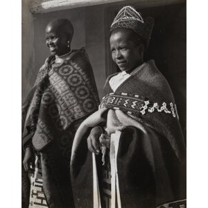 Alma Lavenson (American, 1897-1989) Two Women, N'debele Tribe, South Africa, circa 1950