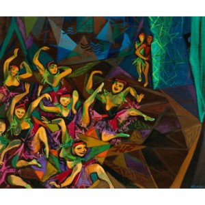 William Gropper (American, 1897-1977) The Ballet